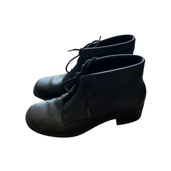 Vintage Cherokee Black Booties - Women's Size 8.5 - Picture 1 of 9